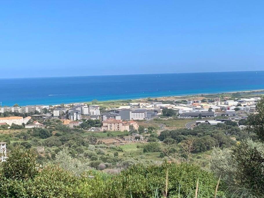 Logement Entier Vue Mer Bastia  Eksteriør billede